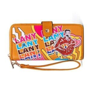 Betty Boop Paris Faux Leather Multi Wallet Wristlet NWT